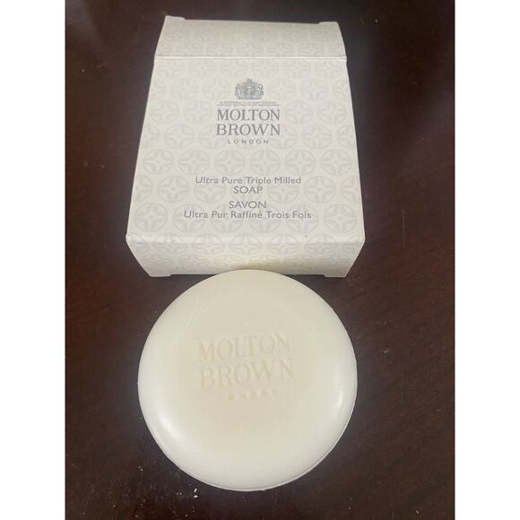 NWB Molton Brown London Ultra Pure Triple Milled Vegan Soap 45g/ 1.59oz - Picture 3 of 3